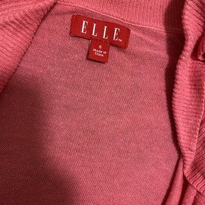 ELLE pink cardigan